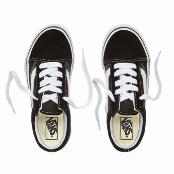 Detske Tenisky Vans Old Skool (4-8 years) Čierne VA25SZQAJ